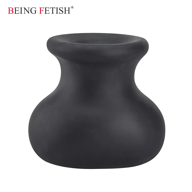 Rubber Extender Ball Bag For Male Penis Masturbation