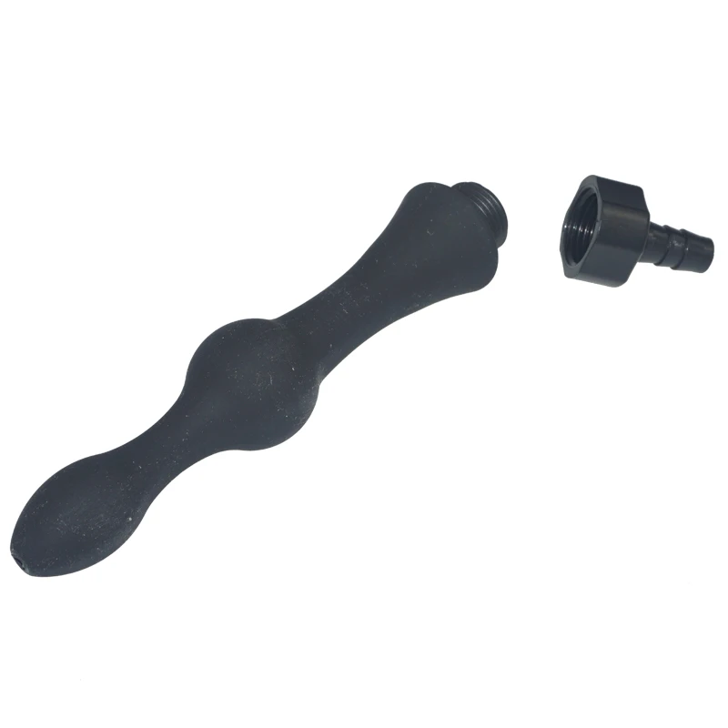 silicone Enema Shower Douche Bathroom Anal Sex Toys