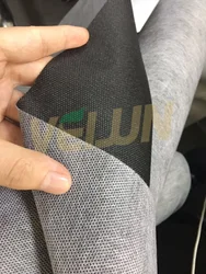 Biodegradable PP non-woven plant weed control mat in garden