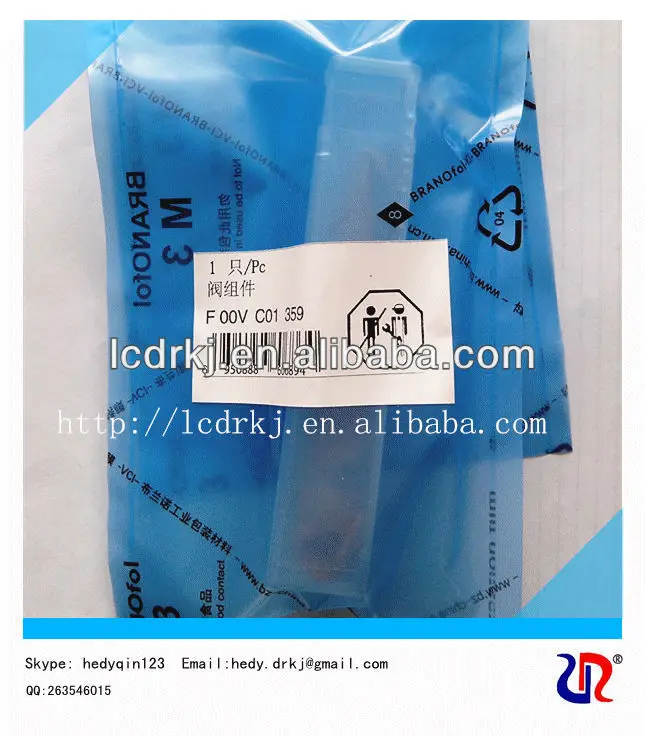 общего клапана рельс сборки f00vc01359 для дизельных двигателей