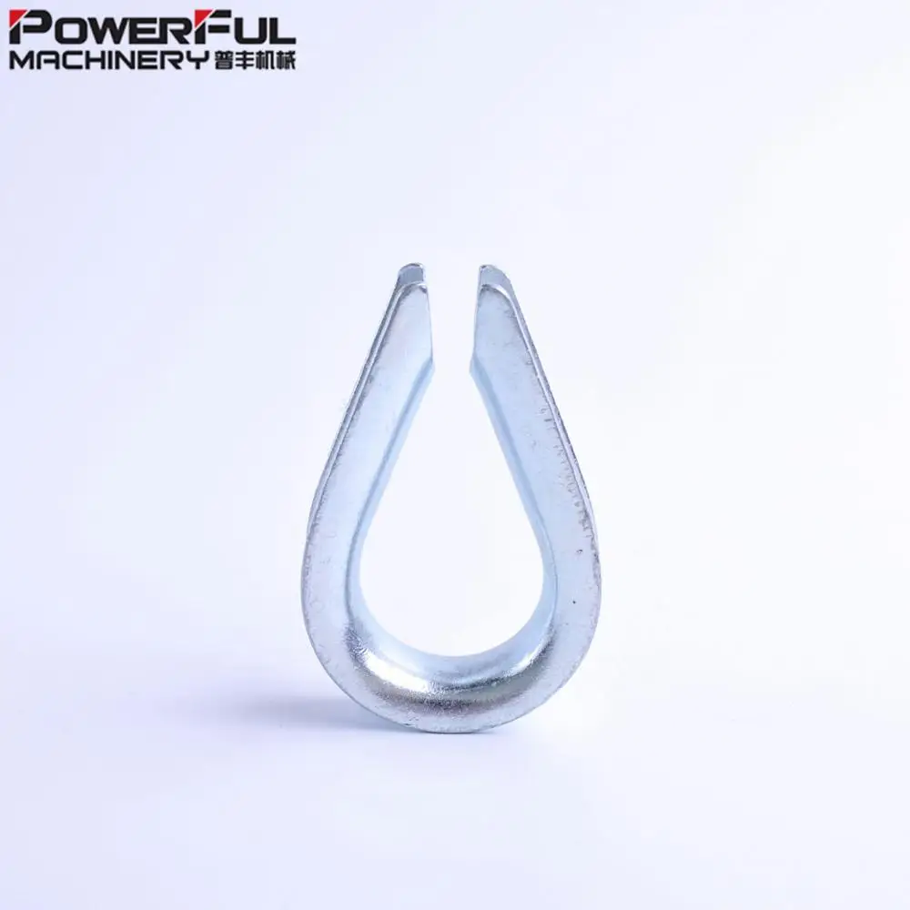 Zinc Plated DIN 6899 A Wire Rope Thimble for sale