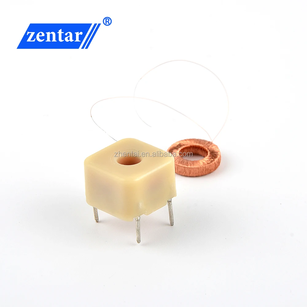 ZG 523 Earth Leakage Mini Electronic Current Transformer GFCI Single White Pin Type Copper Current Sensors TOROIDAL 5000 50/60hz
