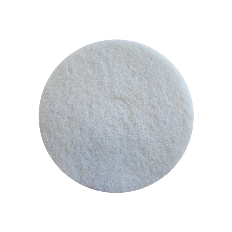 17 inch high quality  white  floor polishing pad