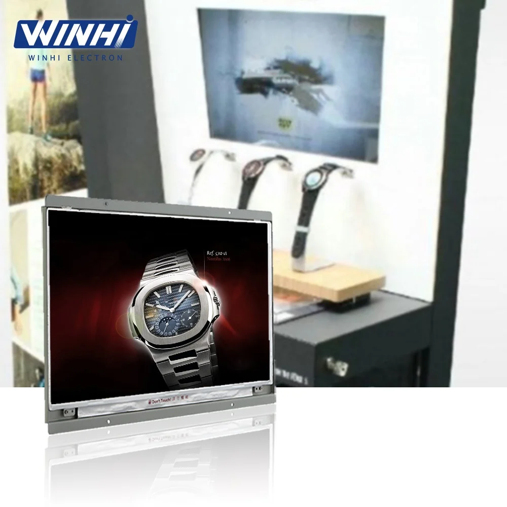 Popular screen 15.6inch vital signs hd lcd color monitor transparent lcd advertising display