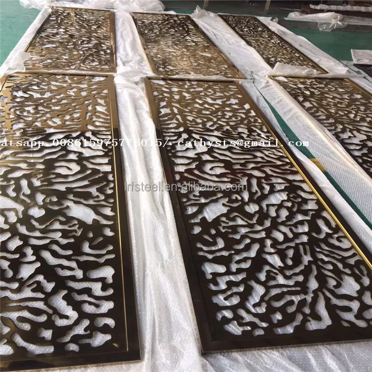 Luxury Design Decorative Screen Wedding Room Divider Partition Wall