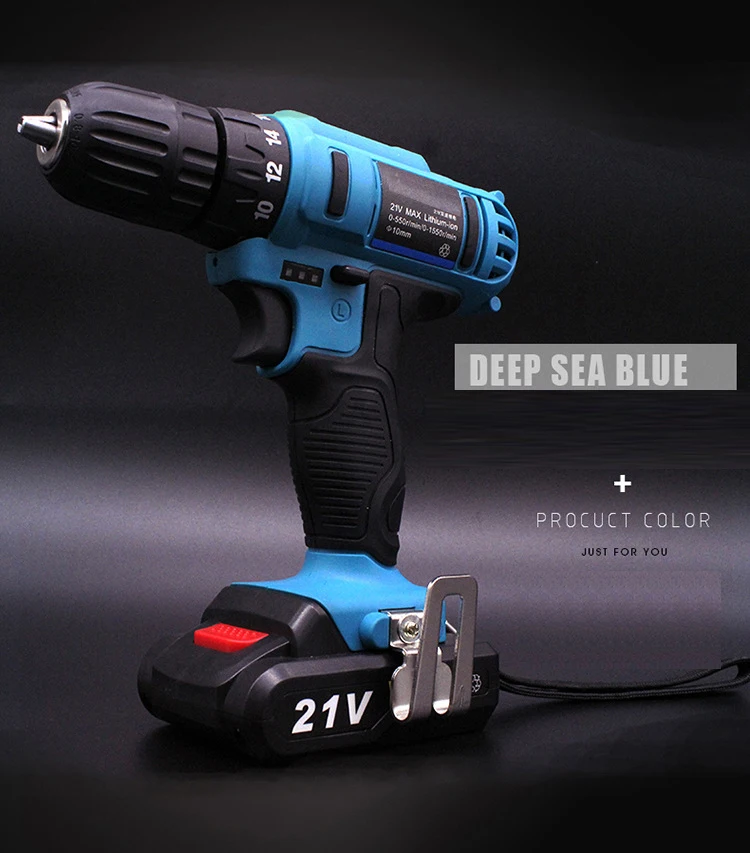 21V China Power Drill Power Tool Manufacturer Hand Power Tool