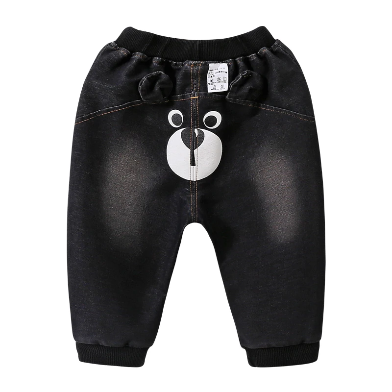 
Comfortable jeans baby black and blue colors pants wholesale baby casual pants 