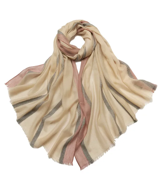 Womens Wedding Evening Wrap Shawl Glitter Metallic Pashmina