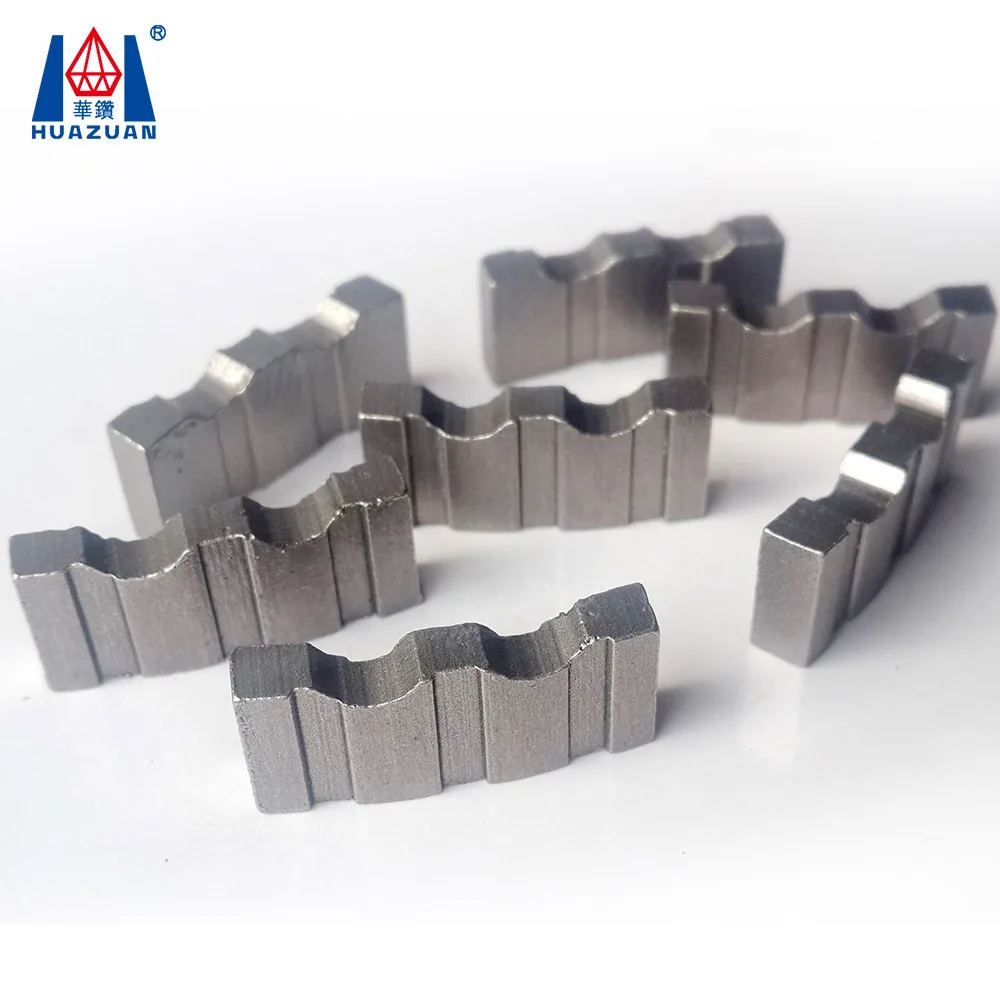 High quality turbo diamond core drill bits segments for reinforced concrete