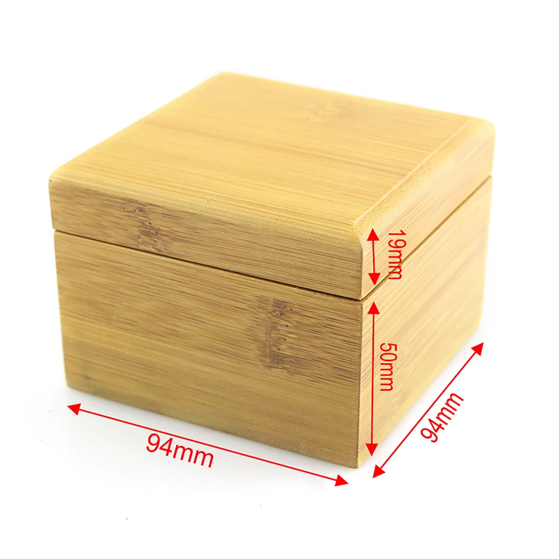 Роскошная оптовая продажа коробка для деревянных часов квадратная коробка для часов с индивидуальным логотипом бамбуковая коробка с подушкой