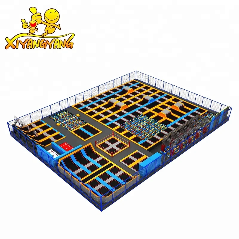 
Kids indoor trampoline bed ASTM approved indoor trampoline park and used cheapest trampoline for sale 