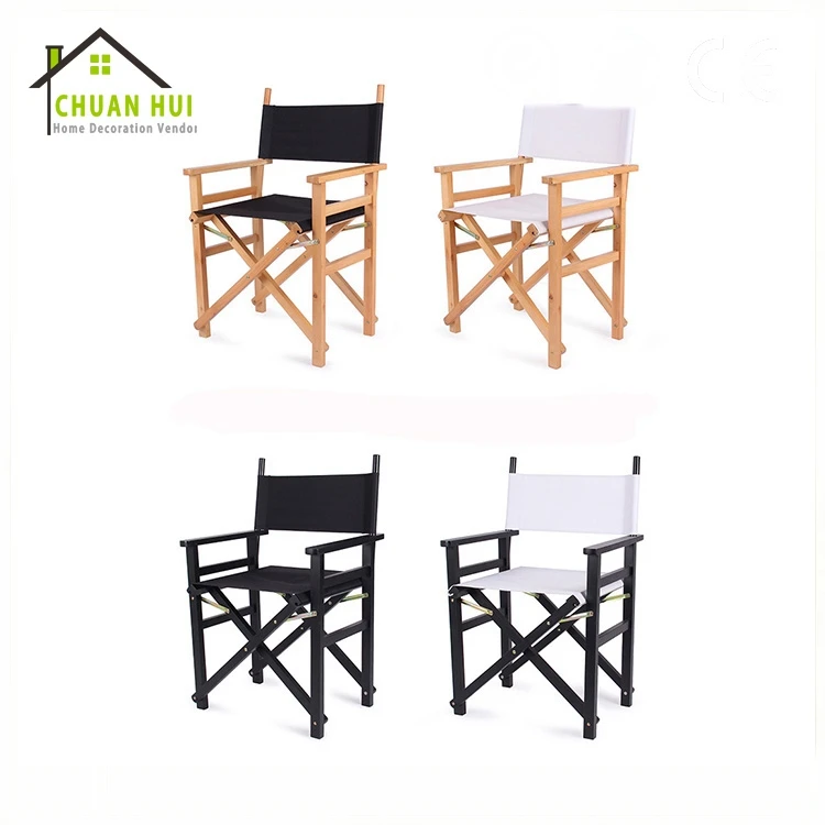Fold director chair made of wooden , personalize director chair seat cover australia