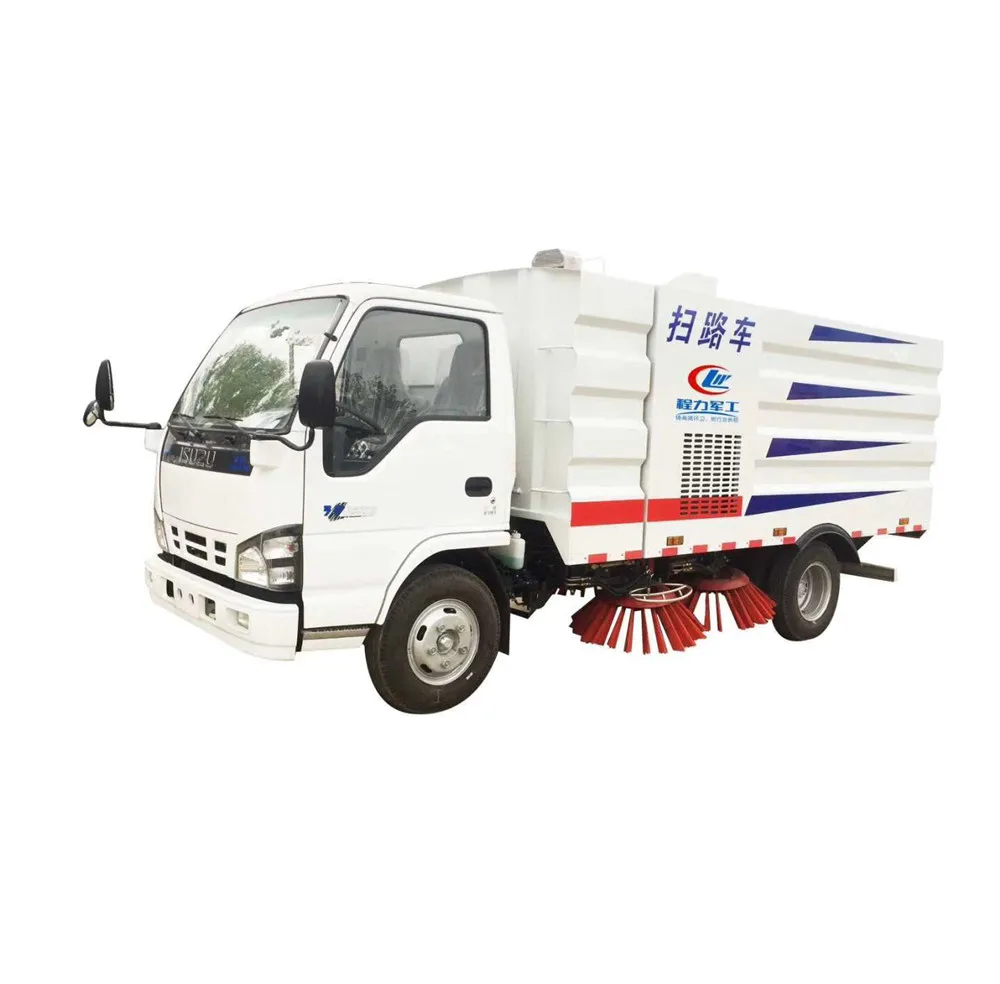 Chengli special automobile 7cbm small vacuum sweeper truck