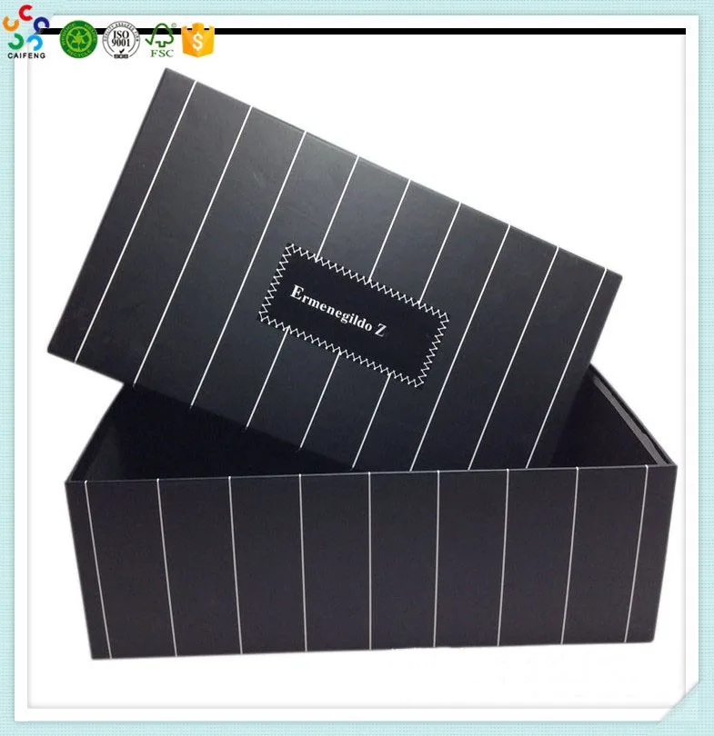 Пользовательские складной переработанной картонной упаковки фантазии обувной коробке для продажи