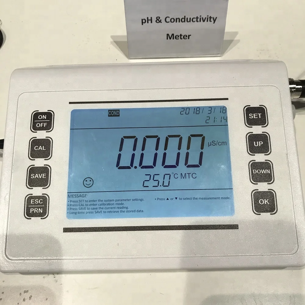 P711 6.5-inch LED Screen Laboratory Portable pH Meter with  ATC Function,pH Meter Export,Water Analysis Equipment