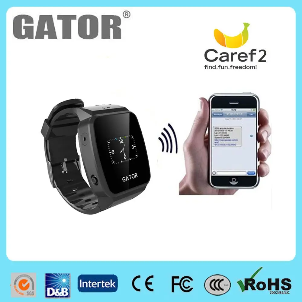 Руки часы с gps системы слежения поддержка Android iSO App gps дети безопасности часы