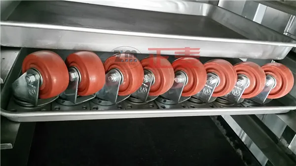 Manufacturer wholesale pastry foldable metal trolley