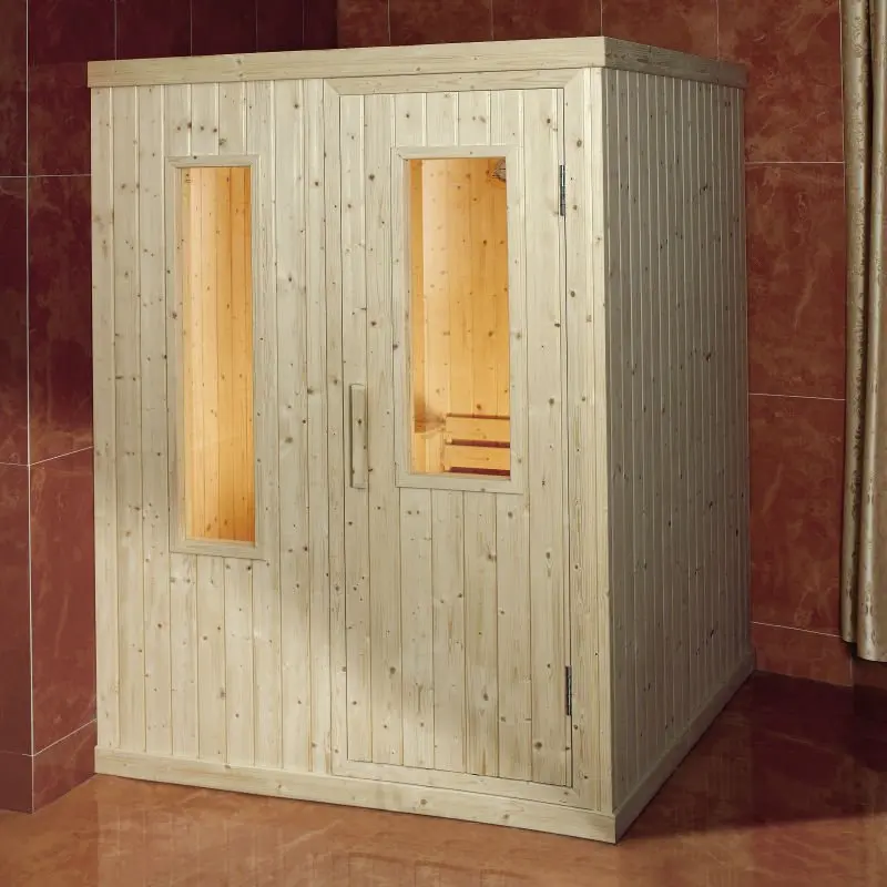 
luxury wooden sauna house 