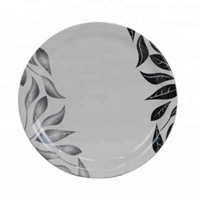 Wholesale Dinnerware Melamine 12 inch Dinner Plates