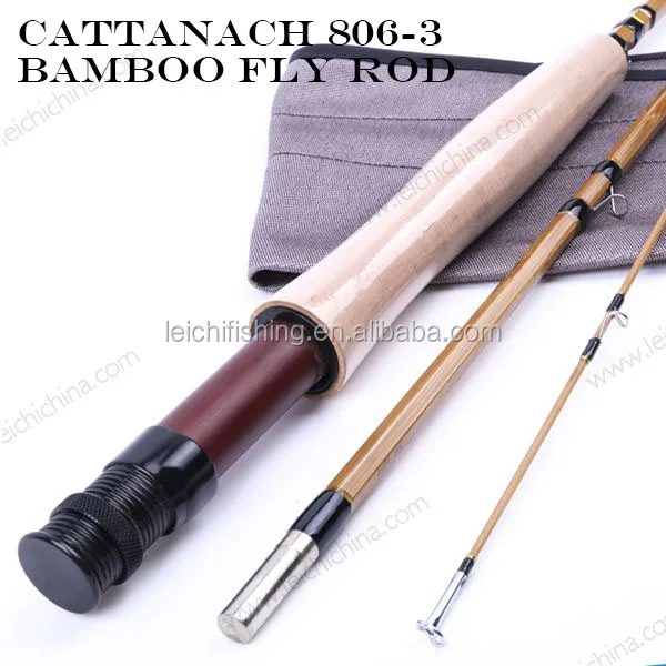 Chinese Hot Selling Cattanach 8063 Bamboo Fly Fishing Rod