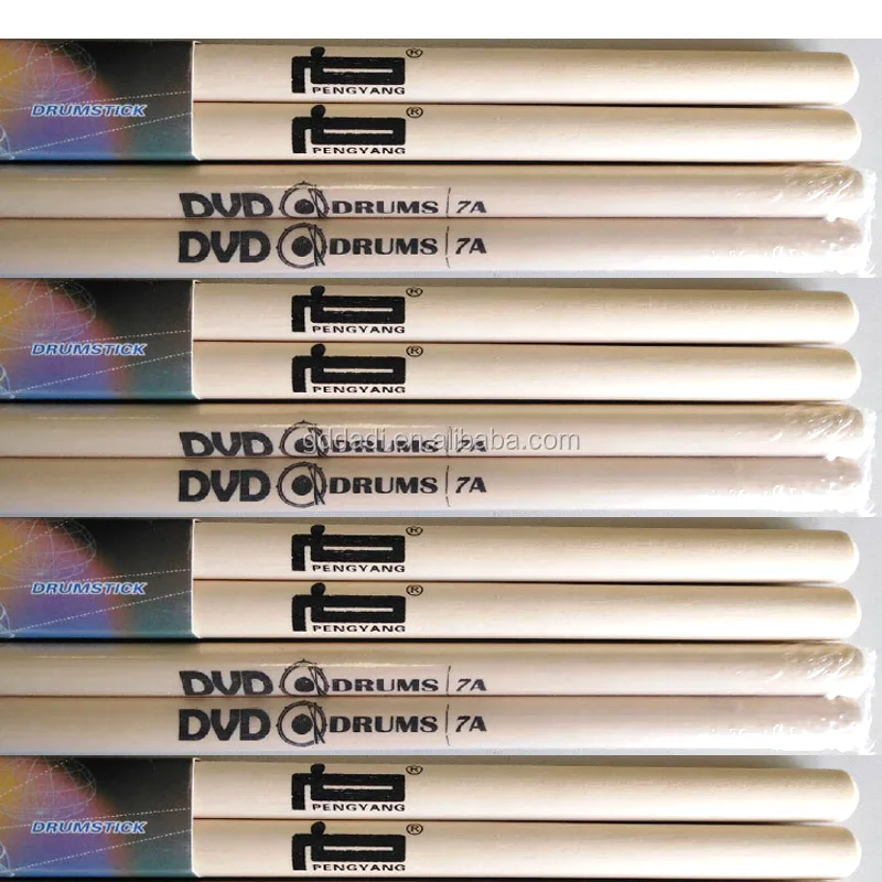 
custom logo 5A/2B/5B Size drumstick Maple Material musical drum stick 