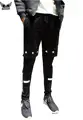 Men s Clothing Letter Print Drawstring Fake Two Piece Basketball Shorts Gymshorts Cotton Loose Mid Sports