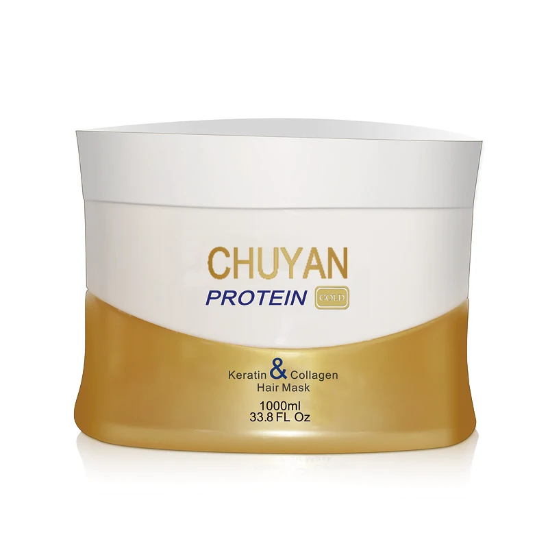 Maxi Gold Hair Conditioning Repair Mask with Keratin Protein Collagen Anti-Hair Split Ultra Hydration OEM/ODM Wholesale