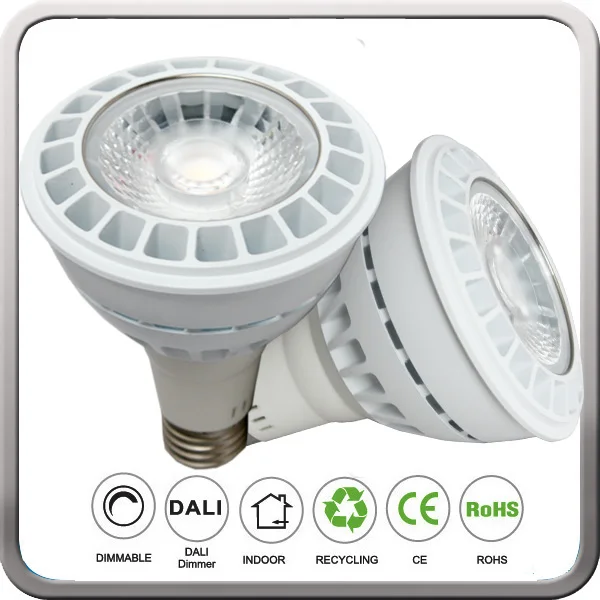 20W E27 Par30 LED Spotlight 2700K 3000K 4000K 5000K Pink Color Par30 LED Light Lamp