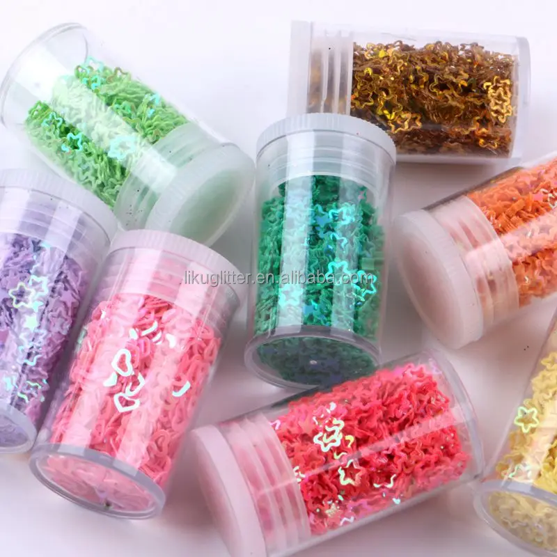 
Sequins For Garment Accessories Glitter shape sequin Multi-style Colorful Mix Plastic glitter sequin 