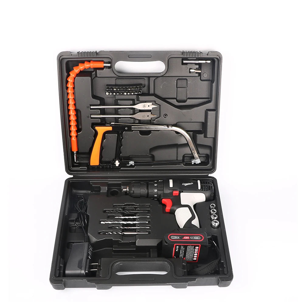 12v li-ion battery mini cordless electric drill