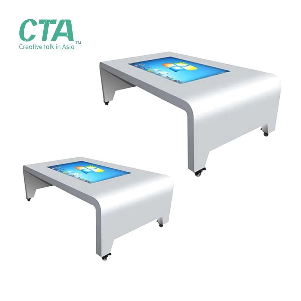 42 inch 43 inch touch screen table for restaurant and dining room