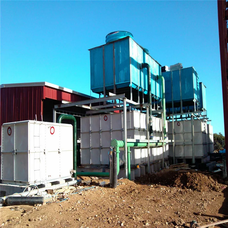 FRP комбинированного типа резервуар для воды с длительный срок службы жить