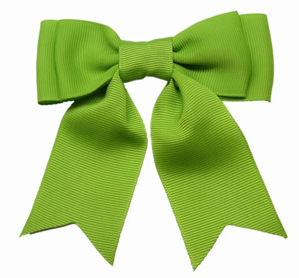 China 100% polyester red grosgrain bow ribbon large Christmas bow for party decorative