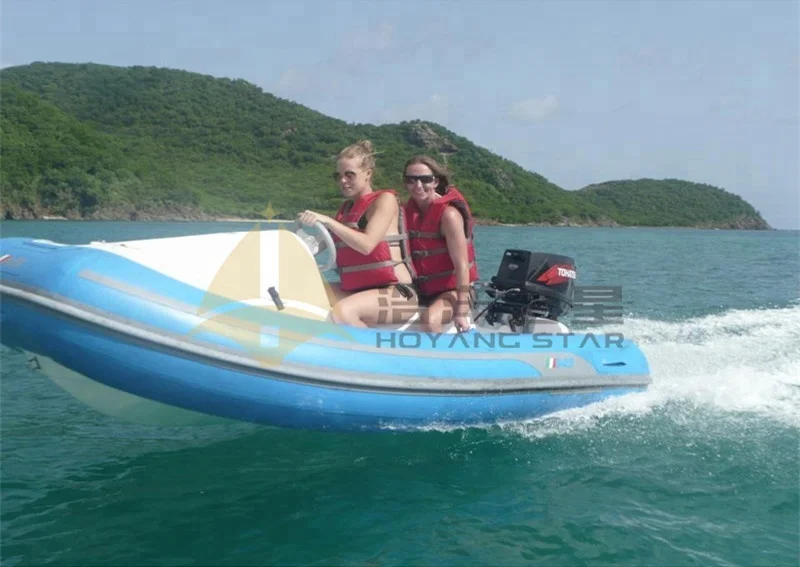 RIB350 boat 3.5m inflatable speed fiberglass boat jet boat