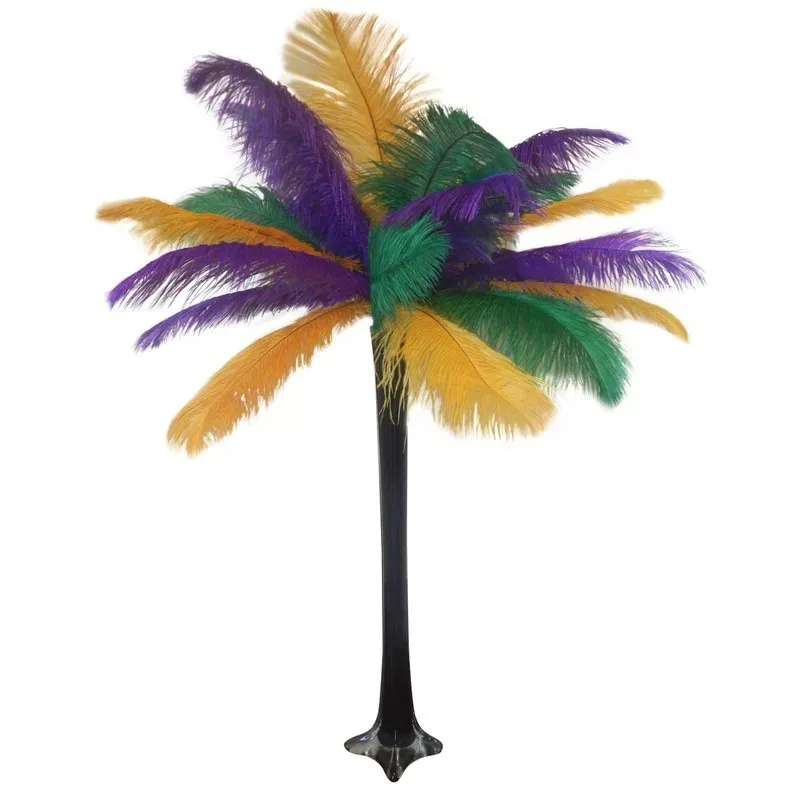 wholesale glass white tall centrepiece vase