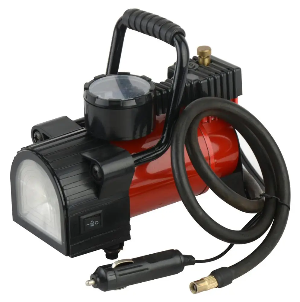 12 volt double cylinder Electric heavy duty Auto mini Tire Inflator portable Car Air Compressor Pump