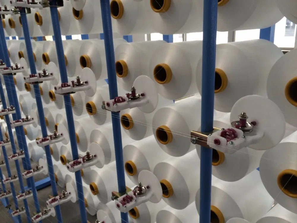 rotary yarn creel for warping machine