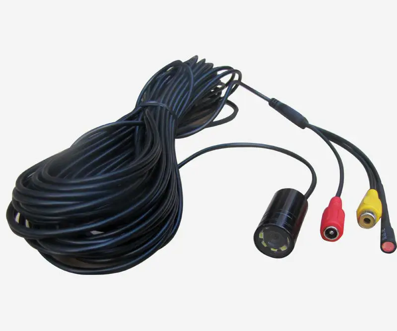 Underwater Video Camera LED IP68 Fishing 8pcs Mini Camera Night Vision Infrared Underwater Camera CE FCC Rohs DC 4-24V 3rd Eye