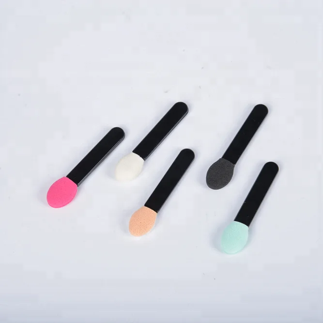 
Disposable Eye Shadow Sponge Brushes Oval Makeup Applicator, Great for Eye Makeup, Nail Art & Crafts 
