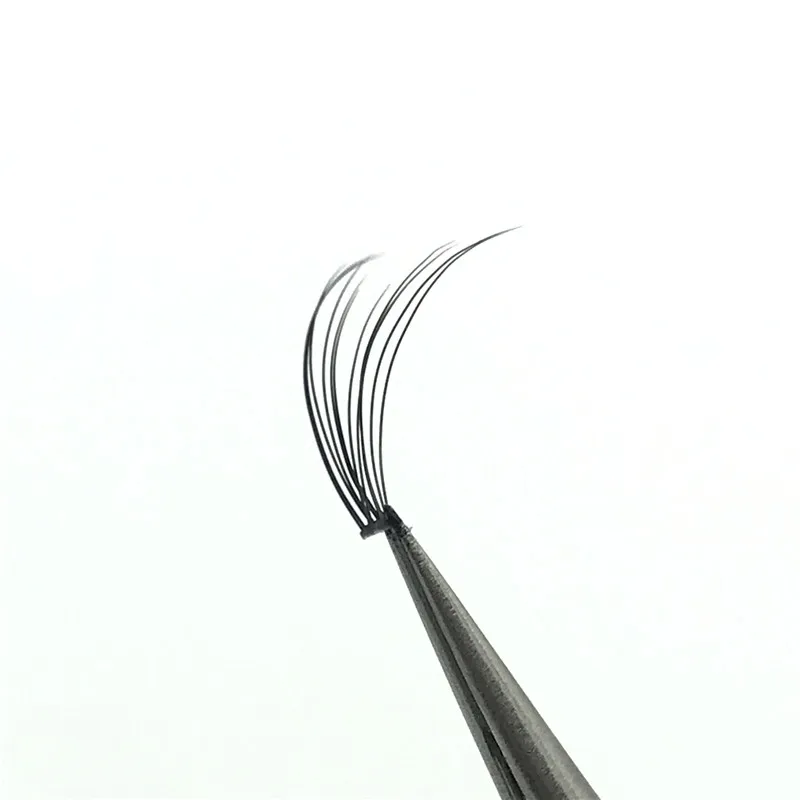 Russian Volume Premade Fans 10d Luxury Individual Cluster Eyelashes Extensions 0.07 C Curl False Silk Eye Lashes