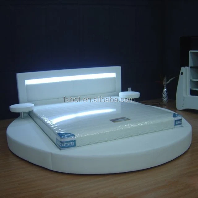 wholesale modern furniture bedroom sets round bed unique beds A508