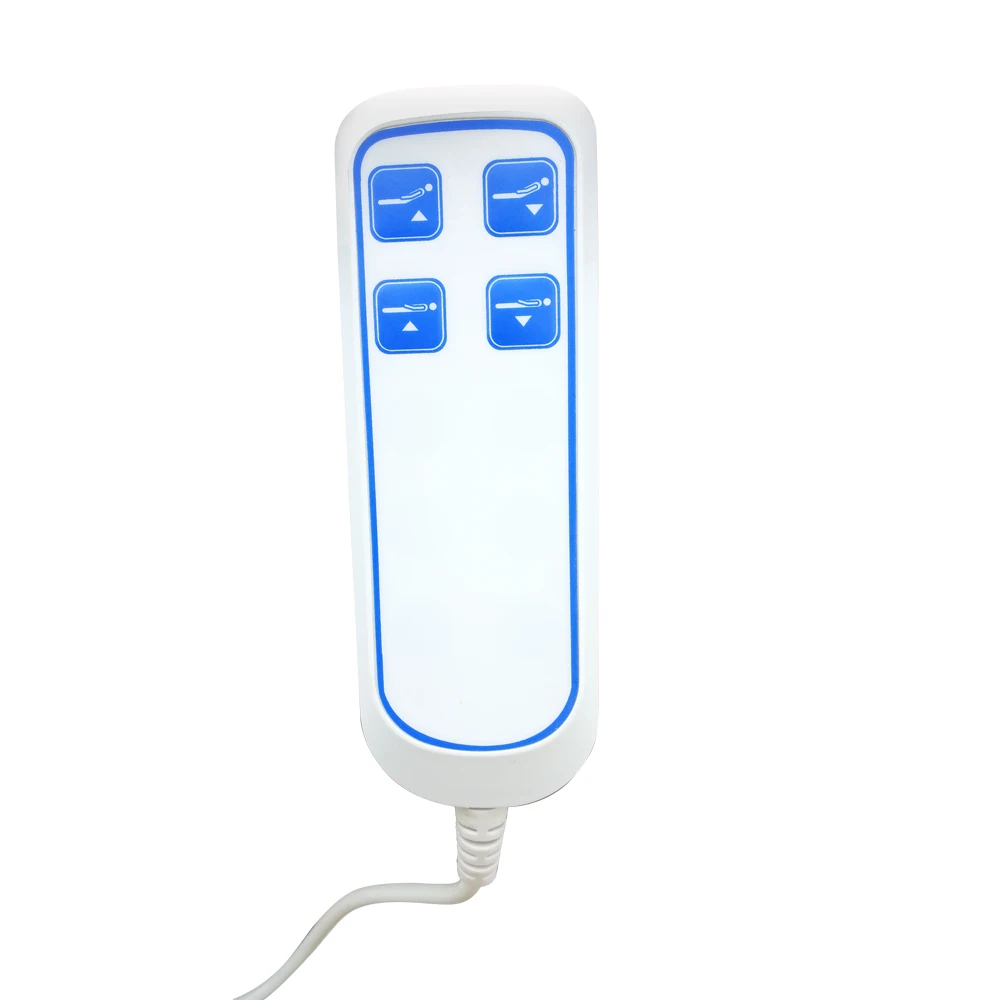 Подъем спины и высокая Регулируемая двухфункциональная медицинская электрическая кровать для осмотра пациента для больницы и клиники