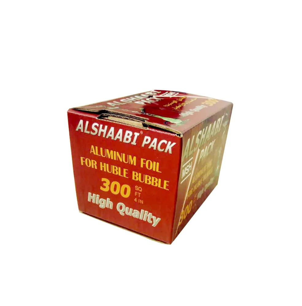 High Quality Durable Smoking Foil Wholesale Aluminum Foil Shisha Hookah