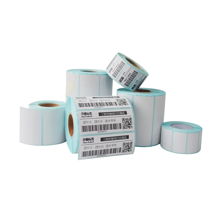 Маслостойкая термобумага для штрих-кодов с индивидуальным размером