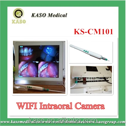 KASO Medical dental WIFI Intraoral camera touch key 3 in 1 with CE