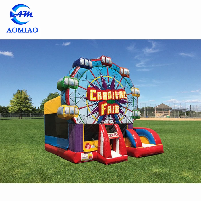 Ferris Wheel Combo Inflatable Bouncy Castle high quality Inflatable Slide outdoor toys Inflatable Bouncer For Commercial Party