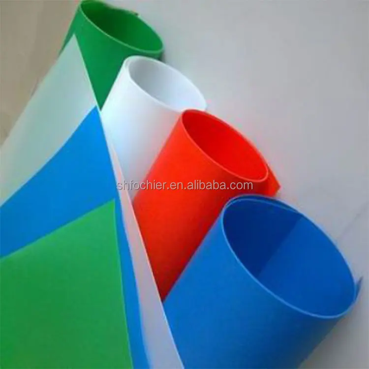 Colored flexible plastic PVC sheet rolls hard plastic sheets PVC 1mm