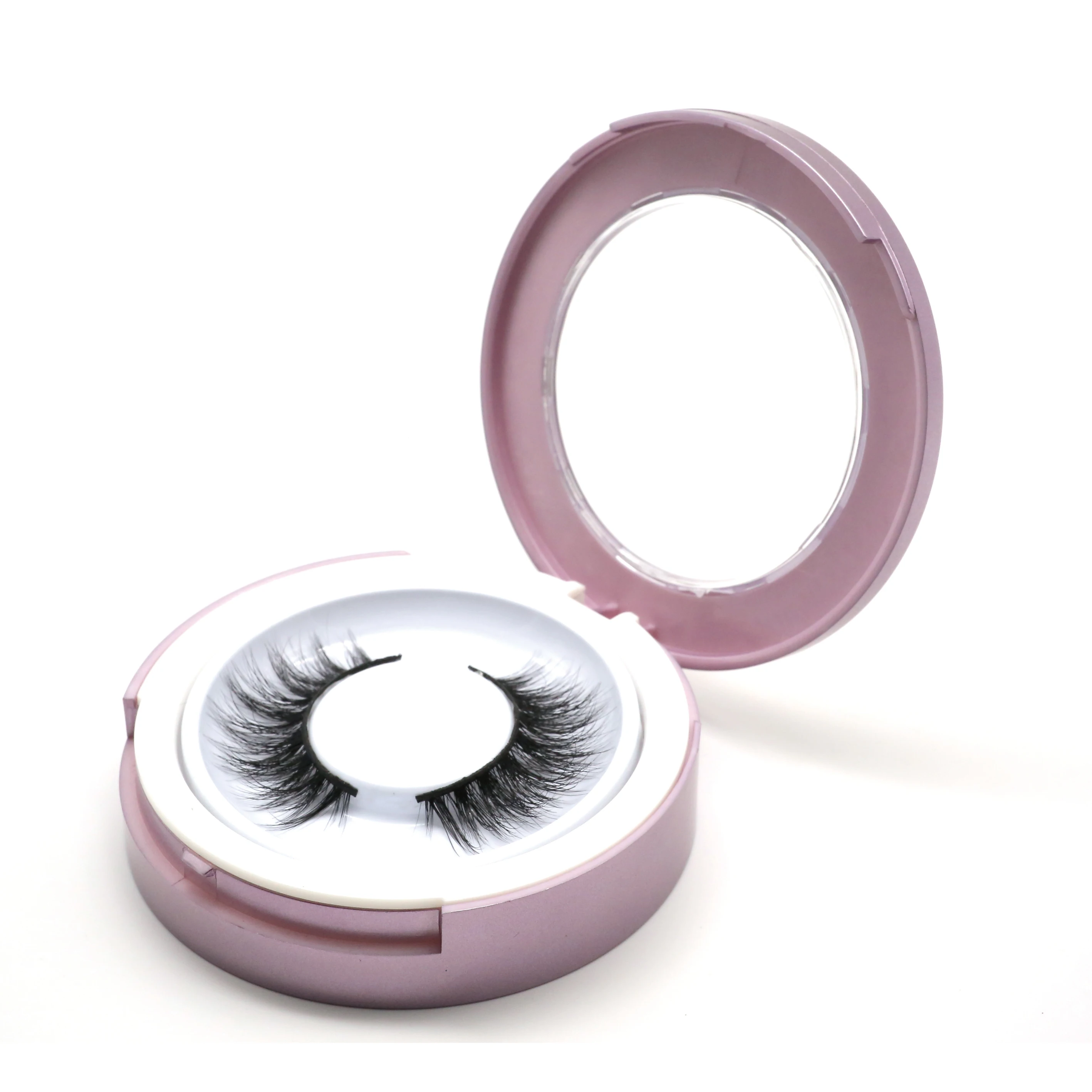 
Own Brand Cheap Eyelash Packaging Box 3D Eyelashes Hand Made Full Strip Lashes Fur Fluffy 3D Effect Samples Provided Cheap Price 