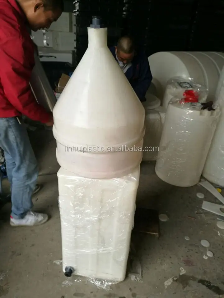 Plastic Hopper and PE food grade large plastic funnel D450*D80*H450 mm