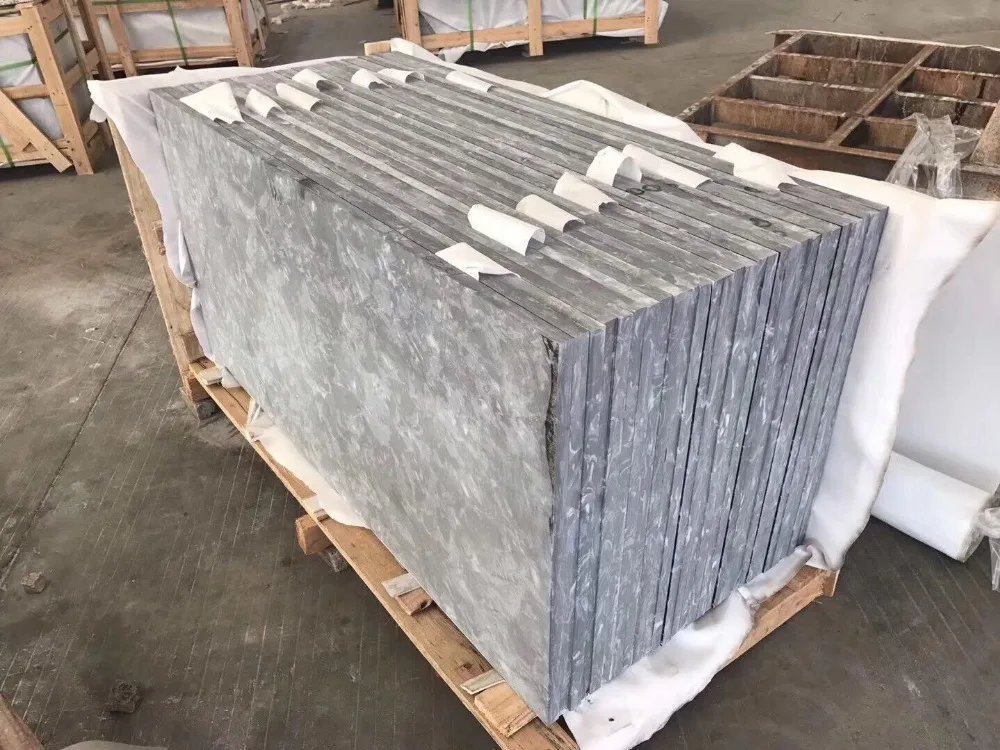 
Fake stone blue pearl quartz stone tile 